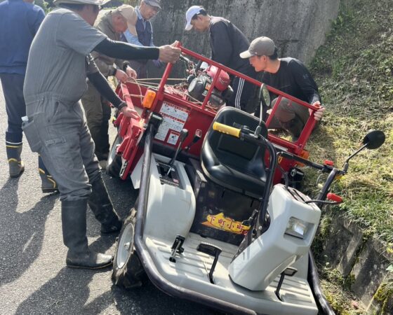 4月25日 黒豆ボランティア