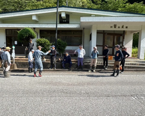 【5月24日： 鹿柵点検＆川阪OPF】